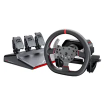 Volante e Pedal PXN V10 Pro para PC / PS4 / Xbox One / Xbox Series - Preto  Volante e P...