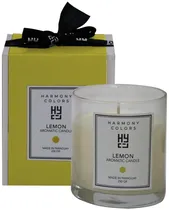 Vela Aromática Harmony Colors Lemon - 250G
