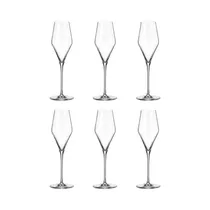 Set de Copas para Champán Bohemia Louvre 290ML 6 Piezas