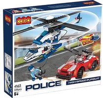 Cogo Police High Speed Pursut - 4163 (229 Pçs)