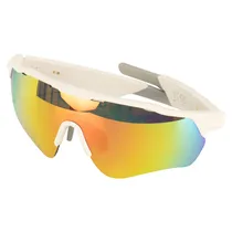 Oculos Omsiyat OM-F01 - Bluetooth - A Prova D'Água - Branco e Vermelho