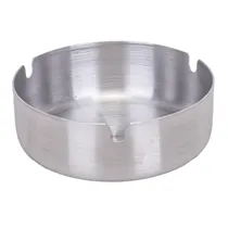 Cenicero Redondo de Aço Inoxidável 10CM