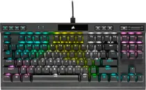 Teclado Corsair Gaming K70 RGB TKL Preto (com Fio) - Inglês