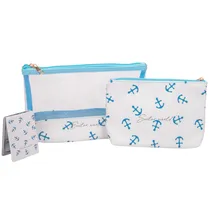 Neceser Bolsa de Maquiagem e Cosméticos Jogo 3Pç