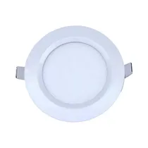 Panel LED Empotrable Taschibra 12W 6500K 720 Lúmenes Bivolt Redondo