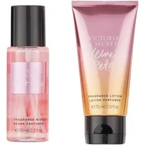 Kit Victoria’s Secret Vainilla Velvet Petals Colônia e Loção Feminino 75ML