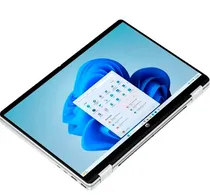 Notebook HP Omnibook 5 Flip 14-FP0013DX, Intel Core 5 120U 1.40GHZ (5.00GHZ), 8GB Ram, 512GB SSD, Tela 14" Touch 360° 2K (1920 X 1200) Ips, Windows 11 Home, Inglês, Glacier Prata  Notebook HP...