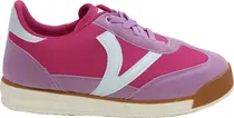 Tenis Infantil Pé com Pé 120001-231 - Branco/ Rosa/ Creme/ Marrom/ Violeta