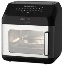 Fritadeira Elétrica + Forno Aiwa Home AWOT12 de 12 Litros 220V ~ 50/60 HZ - Preto/Prata