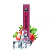 Vape Pod Descartável Vapesoul 1000 Puffs, 4ML, 50MG (5%), 900MAH - Strawberry Ice (Morango Ice)
