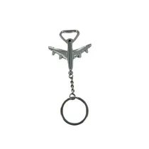 Keychain Ring Airplane Bottle Opener