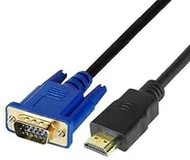 Cabo HDMI p/ VGA 5 MTS Microfins Cabo HDMI p/ VGA 5 MTS Microfins