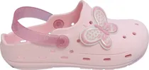 Sandália Crocs Infantil Pé com Pé 55679-396 - Rosa