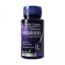 Melatonina 5MG Earth's Creation 60 Tablets Sublingual B6