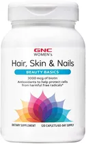 GNC Women's Hair, Skin & Nails 3000MCG (120 Capsulas)