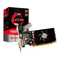 Placa de Video Afox 2GB AMD Radeon R5 230 GDDR3 AFR5230-2048D3L9 64BITS 625MHZ HDMI, DVI, VGA(D-Sub), Lowprofile  Placa de Vi...