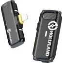 Hollyland Microfono Inalambrico Lark C1 Solo p/iPhone Black