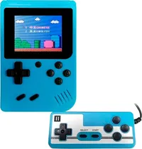 Console Game Box Plus com Controle 500 Jogos Em 1 - Blue