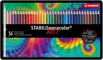 Lápis de Cor Stabilo Aquacolor Arty 1636-5 (36 Unidades)