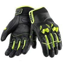 Luva para Motociclista Seventy Degrees SD-N47 Winter Urban - Tamanho XXL - Preto/Amarelo  Luva para M...