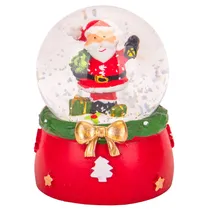 Globo de Neve Cenário de Natal 10CM Altura 7CM Diametro