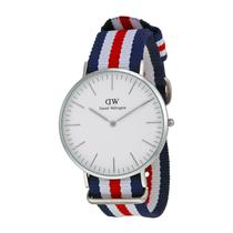 Relogio Analogico Masculino Daniel Wellington Classic Canterbury 0202DW 36MM - Prata