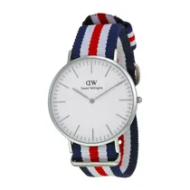 Relógio Analógico Masculino Daniel Wellington Classic Canterbury 0202DW 36MM - Prata