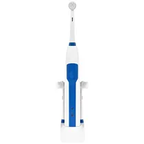Escova de Dentes Eletrica More Fitness MF-ET012 / 3 Modos de Limpeza / 110V ~ 60HZ - Branco/Azul  Escova de D...
