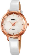 Relógio Skmei 2170 RGBK Rosa/Ouro/Branco - Feminino