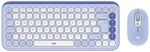 Teclado e Mouse Sem Fio Logitech Pop Icon Combo Bluetooth 920-013054 (Espanhol)