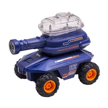 Carrinho Brinquedo Water Bomb com Controle Remoto e Acessorios 760504 - Preto/Laranja