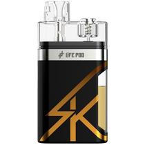 Vaper Descartavel Life Pod SK Kit 10000 Puffs com 5% Nicotina - Caramel Coffee