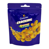 Amendoim Castania Crackers Cheddar Jalapeño - 60GR