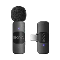 Sistema de Micrófono Inalámbrico Boya BY-V10 1TX + RX