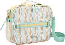 Lancheira Escolar Bentgo Kids Whimsy & Wonder Prints Lunch Bag - Bgptbag-Wav Wavy