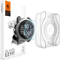 Protetor de Tela Spigen Glas.TR Ez Fit AGL04632 para Garmin Fenix 7 - 2 Unidades