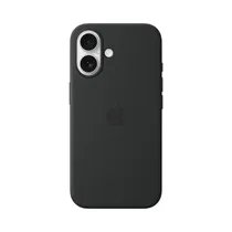 Estuche Protector Apple Silicone Case A3313 MYY13ZM/A para iPhone 16 Negro