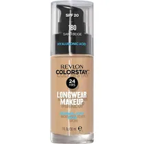 Base Líquida Revlon Colorstay Hyaluronic Acid FPS 20 180 Sand Beige - 30ML