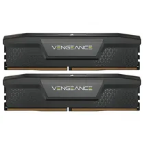 Memória Corsair Vengeance, DDR5 96GB (2X48GB), 6000MHZ, C/DissiPador, CMK96GX5M2B6000Z30, Preto  Memória Cor...