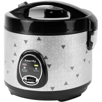 Panela Elétrica para Arroz Smartfy PE02G 700W 220V 1.8L - Black/Silver