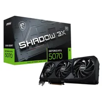Placa de Vídeo MSI Shadow 3X Oc Nvidia Geforce RTX-5070 12GB GDDR7 - 912-V532