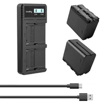 Kit Charger Smallrig + 02 0 Battery NP-F970 Battery