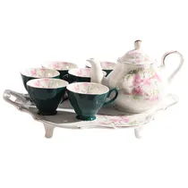 Conjunto de Porcelana para Cha e Café 8PÇ.