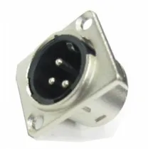 BC 3MP Conector XLR Macho Painel – Boomer