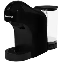Cafeteira Megastar Multi Cápsulas CAF02N / 1400W / 900ML / 220V ~ 50/ 60HZ - Preto