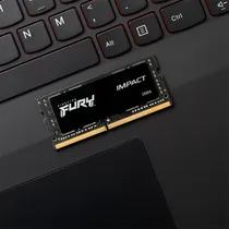 Memoria Ram Notebook Kingston DDR4 8GB 3200MHZ Black Fury Impact - KF432S20IB/8