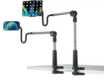 Soporte p/Tablet/Cel Sate A-MK090 Negro