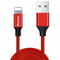 Cabo USB A Lightning Baseus CALYW-C09 3M - Red