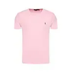 Polo Ralph Lauren Caballero Remera Cuello Redondo Lisa s/M L Rosado