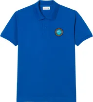 Camisa Polo Lacoste PH591523C4X Masculina Azul  Camisa Polo...